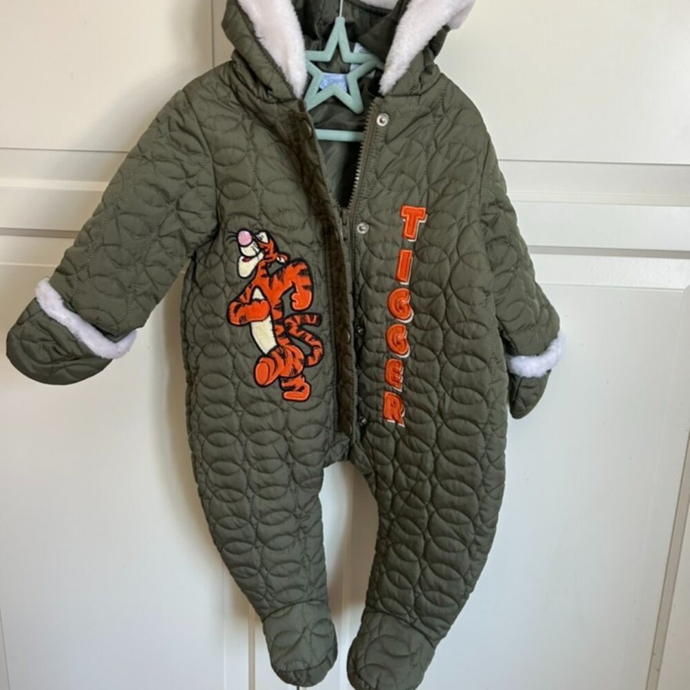 🐯🌲 Vintage Disney Tigger Bunting Suit – Size 9M 🌲🐯